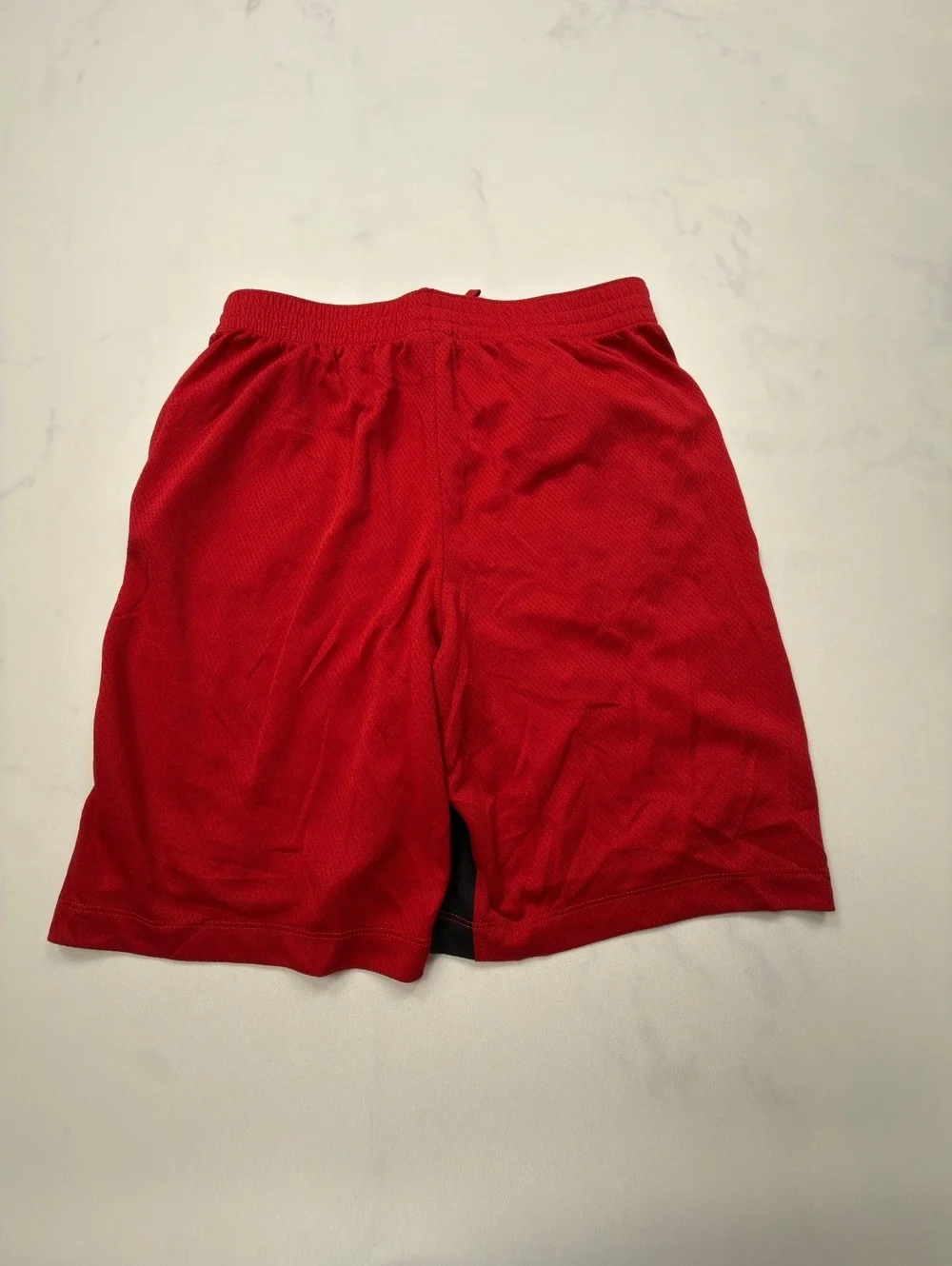 Nike Basketball Shorts Red Athletic Sport Gym - Boys L+ Husky